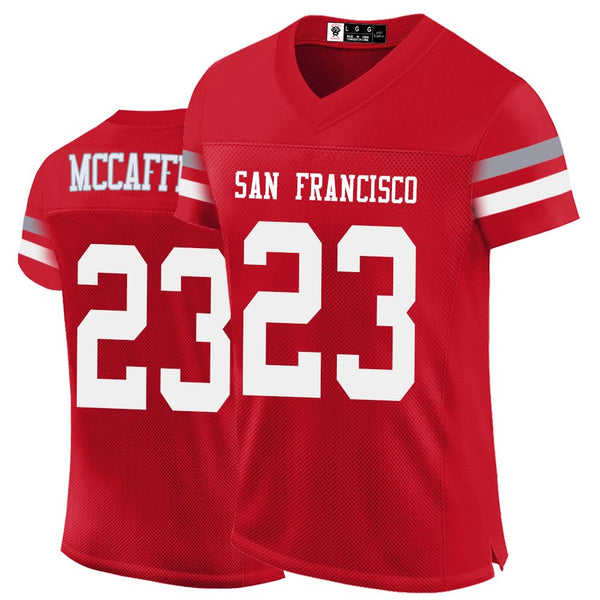 Kopkoc San Francisco Red 23 M Football Stitched Jerseys