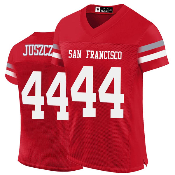 Kopkoc San Francisco Red 44 J Football Stitched Jerseys