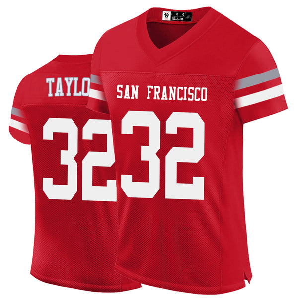 Kopkoc San Francisco Red 32 T Football Stitched Jerseys