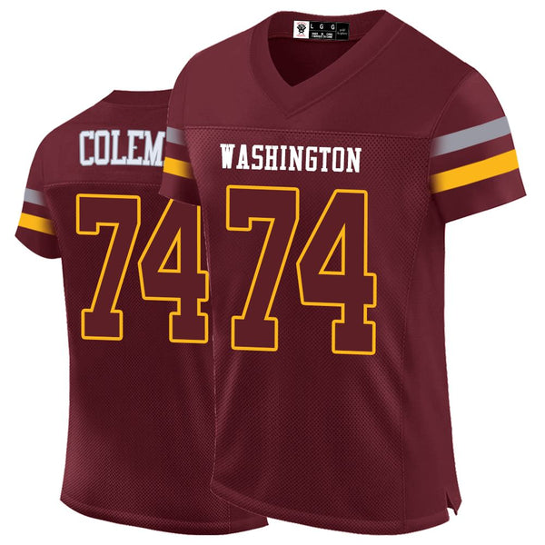 Kopkoc Washington Red 74 C Football Stitched Jerseys