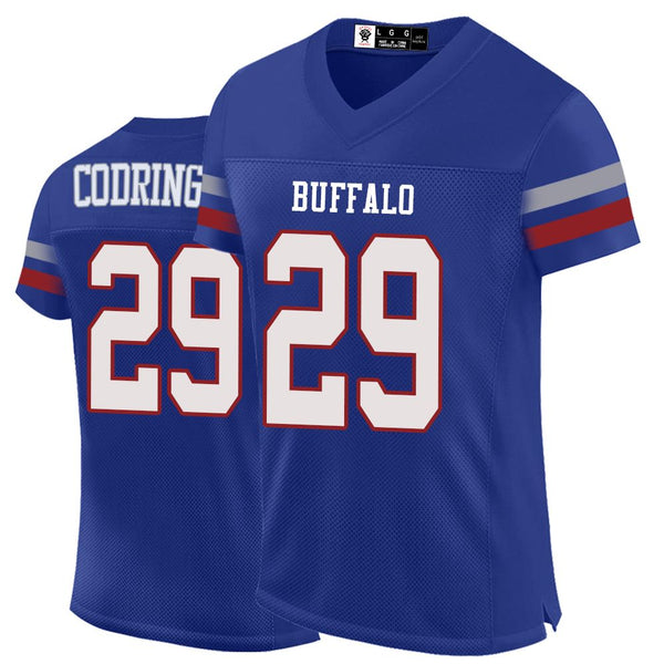 Kopkoc Buffalo Blue 29 C Football Stitched Jerseys