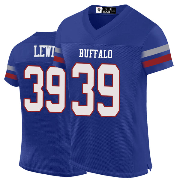 Kopkoc Buffalo Blue 39 L Football Stitched Jerseys