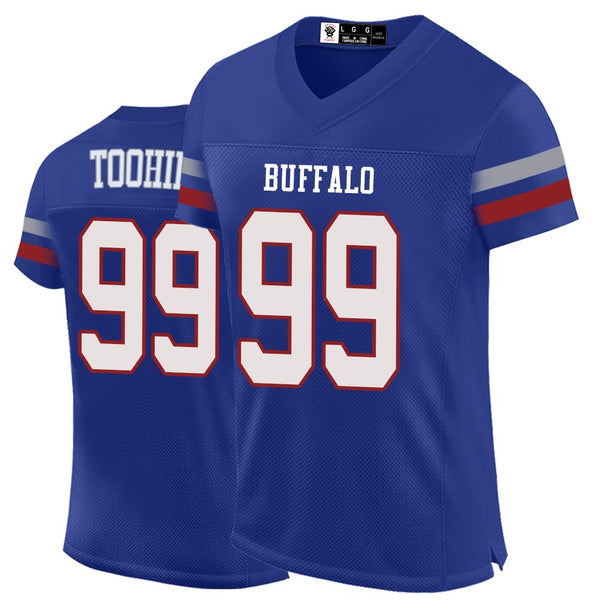 Kopkoc Buffalo Blue 99 T Football Stitched Jerseys