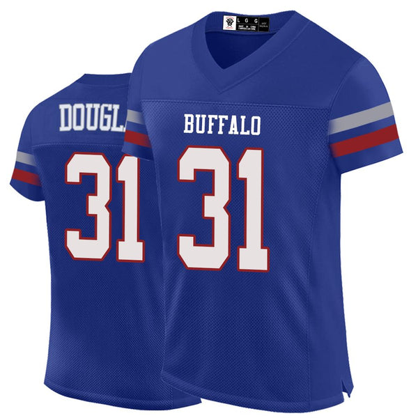 Kopkoc Buffalo Blue 31 D Football Stitched Jerseys